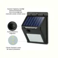  Hareket Sensörlü Solar Lamba | 120° Algılama Açısı, 3-4 Metre Mesafe, Suya Dayanıklı LED