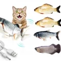 BUĞZ Hareketli Balık Kedi Oyuncağı Şarjlı