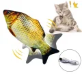 BUĞZ Hareketli Balık Kedi Oyuncağı Şarjlı