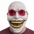 BUĞZ Hareketli Çene Mekanizmalı Korku Maskesi Kırmızı