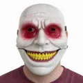 BUĞZ Hareketli Çene Mekanizmalı Korku Maskesi Kırmızı