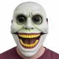 BUĞZ Hareketli Çene Mekanizmalı Korku Maskesi Yeşil