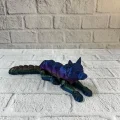 BUĞZ Hareketli Kurt Rainbow dekoratif esnek figür 10x24 cm - Lisinya