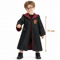 BUĞZ Harry Potter Bebek Kostüm Seti – Asa Gözlük Pelerin 71 Cm (2-4 Yaş)