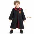 BUĞZ Harry Potter Tarzı Çocuk Cübbesi 2-4 Yaş