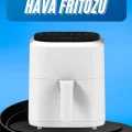 BUĞZ Hava Fritözü 4L Airfryer Pratik Uzun Ömürlü Yağsız Pişirme Taşınabilir - Lisinya