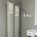 BUĞZ Hava Geçiren PVC Pencereli , Kapasiteli, Toz ve Nem Koruyucu Halı Kılıfı Hurcu – 4 m² ( BUĞZ )