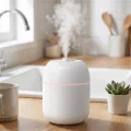 BUĞZ Hava Nemlendirici 220ml Buhar Makinesi, Ofis ve Ev Ortamları için Uygun, Kompakt ve Hafif Tasarım