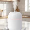 BUĞZ Hava Nemlendirici 220ml Buhar Makinesi, Ofis ve Yatak Odası Kullanımı