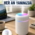 BUĞZ Hava Nemlendirici Buhar Makinesi Led Işıklı USB Dekoratif Nemlendirici Yeni Nesil