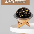 BUĞZ Hava Nemlendirici Led Işıklı Gece Lambası Yıldız Görünümlü Renk Değiştiren