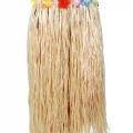 BUĞZ Hawaii Tarzı Hula Eteği – 60 cm Hasır Natural Etek