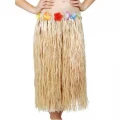  Hawaii Tarzı Hula Eteği – 60 cm Hasır Natural Etek