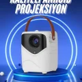 BUĞZ HD Ayaklı Portatif Projeksiyon Cihazı Bluetooth Wifi Akıllı Android İşlemcili - BUĞZ