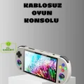 BUĞZ HD Çıkış Destekli Taşınabilir Oyun Konsolu – 5 İnç IPS Ekran, RGB Işıklı