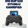  HDMI Destekli S10 Gamepad 520 Oyunlu TV’ye Bağlanabilir Atari 2025 Model