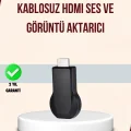  HDMI Kablosuz Ekran Alıcısı – iOS, Android, Mac, PC Uyumluluğu