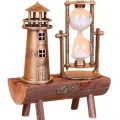  Hediyelik Kum Saati Retro Dekoratif Deniz Feneri Kum Saati