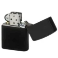 BUĞZ Hediyelik Zarif  Siyah Benzinli Çakmak