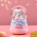 BUĞZ Hello Kitty İçi Dönmeli Püskürtmeli Işıklı Müzikli Kar Küresi Büyük Boy Alk3036