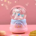BUĞZ Hello Kitty İçi Dönmeli Püskürtmeli Işıklı Müzikli Kar Küresi Büyük Boy Model 2