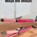 BUĞZ Hem Düzleştirici Hem Maşa Saç Şekillendirici
