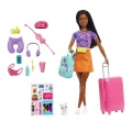  HGX55 Barbie Brooklyn Seyahatte Bebeği ve Aksesuarları