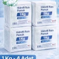 BUĞZ Hidrofil Rulo Pamuk 1 Kg x 4 Adet Saf Pamuk Yüksek Emici Medikal ve Kozmetik Kullanım