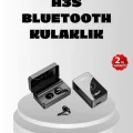 BUĞZ HiFi Ses Kaliteli Kablosuz Kulaklık – BT5.1, LED Ekranlı Şarj Kutusu, 3500 mAh