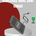 BUĞZ Hızlı Kablosuz Araç Şarj Cihazı – Manyetik Pad, Aşırı Isınma Korumalı