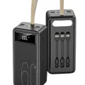  Hızlı Şarj 4 Çıkışlı Powerbank 60.000 Mah Taşınabilir Dijital Göstergeli