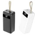  Hızlı Şarj 4 Çıkışlı Powerbank 60.000 Mah Taşınabilir Dijital Göstergeli