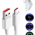  Hızlı Şarj Aleti Adaptörü Kablo Seti 67W Uzun Ömürlü Beyaz