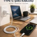 BUĞZ Hızlı Şarj Destekli 2 Metre Type-C Kablo