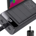 BUĞZ Hızlı Taşınabilir 50.000 Mah Powerbank Led Ekran Android ve İOS Uyumlu Yeni Nesil