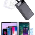 BUĞZ Hızlı Taşınabilir 50.000 Mah Powerbank Led Ekran Android ve İOS Uyumlu Yeni Nesil