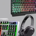 BUĞZ HN01 KULAKLIK + PG-8018 OYUNCU KLAVYESİ SET - BUĞZ