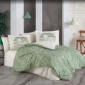  Hobby Çift Kişilik Ranforce Nevresim Takımı Eva Yeşil