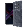 BUĞZ Honor Magic 7 Lite Kılıf Auto Focus Karbon Kapak - Lacivert