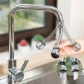 BUĞZ Hortumlu Esnek Su Tasarruflu 2 Modlu Musluk Başlığı Bx40