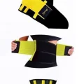 BUĞZ Hot Belt Termal Sauna Kemer Unisex Terletme Korsesi (sarı-siyah)