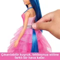  HRR16 Barbie Mavi Saçlı Prenses Bebek