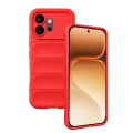 BUĞZ Huawei Honor 600 Optimum Silikon - Kırmızı
