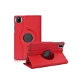BUĞZ Huawei Honor Pad X7 360 Tablet Deri Kılıf - Kırmızı