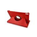 BUĞZ Huawei Honor Pad X8a Kılıf 360 Tablet Deri Kılıf - Kırmızı