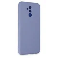 BUĞZ Huawei Mate 20 Lite Kılıf Nano İçi Kadife Silikon - Lila