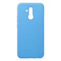 BUĞZ Huawei Mate 20 Lite Kılıf Nano İçi Kadife Silikon - Mavi