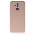 BUĞZ Huawei Mate 20 Lite Kılıf Nano İçi Kadife Silikon - Pudra