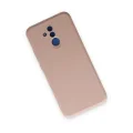 BUĞZ Huawei Mate 20 Lite Kılıf Nano İçi Kadife Silikon - Pudra