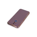 BUĞZ Huawei Mate 20 Lite Kılıf Volet Silikon - Mor